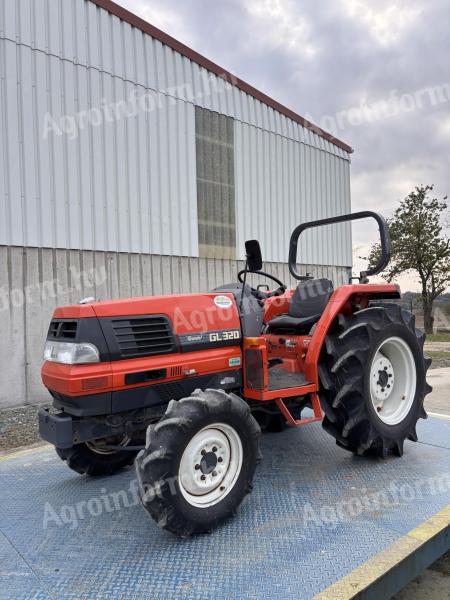Kubota GL 320 U-Shift japán kistraktor szervizelve