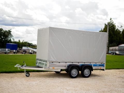 Új Faro Solidus 330 utánfutó ponyvával (180cm) és rendszámmal 1.166.900 Ft helyett 1.063.000 Ft