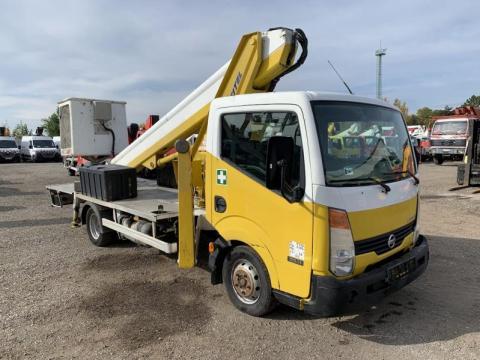 Nissan Cabstar Multitel MT222 - 22 m, 200 kg emelőkosaras autó eladó Nissan Cabstar Multitel MT222 - 22 m, 200 kg emelőkosaras autó eladó