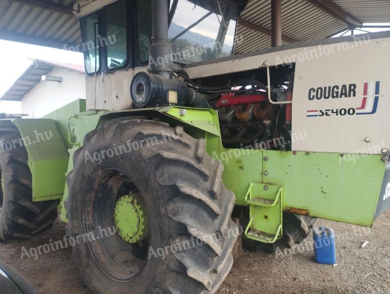 Eladó Steiger Cougar 420 traktor Scania V8 motorral