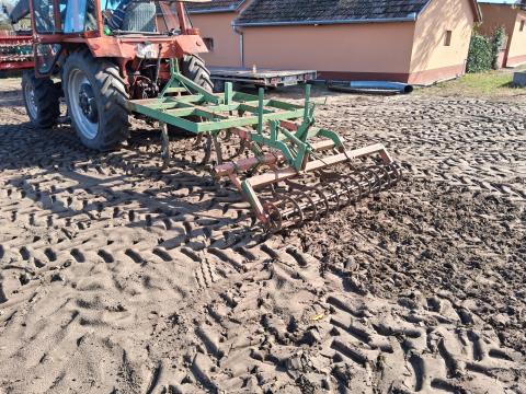 Heger 9 kapás gruber gyári elmunkálóval és rögtörőhengerrel