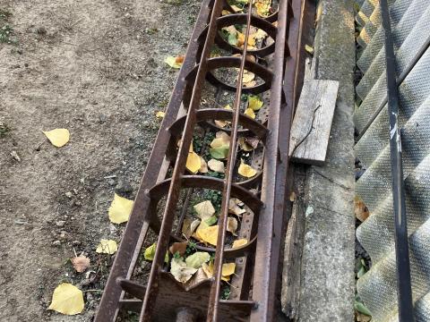 220 cm-es rögtörő henger eladó csapággyal és csapágyházzal