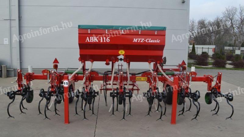 ABK 116 „MTZ-Classic” sorközművelő kultivátor házhoz szállítással, 2 év garancia