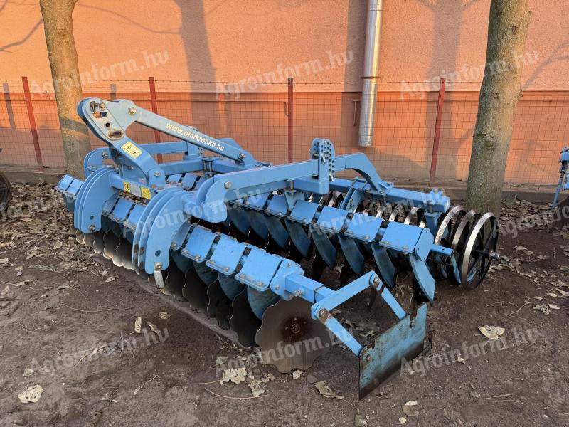 OMIKRON ORT-3E függesztett rövidtárcsa, kiváló állapotban, eladó talajműveléshez