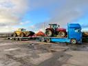 Gépszállítás, bálaszállítás, olcsó és kedvező traktor, túlméretes fuvarozás, kombájn szállítás
