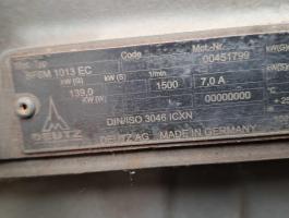 Agregátor kocsi 160 kw