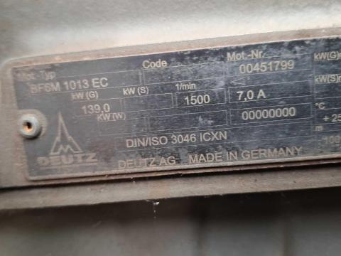 Agregátor kocsi 160 kw