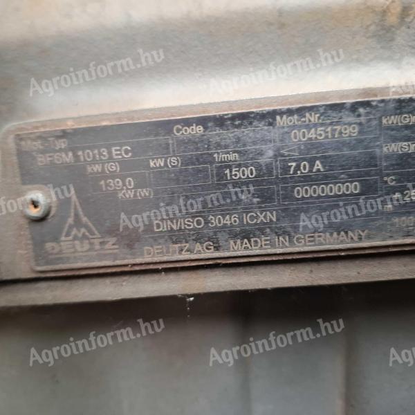 Agregátor kocsi 160 kw