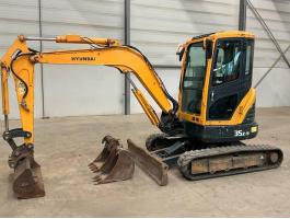 Hyundai Robex 35 Z-9 / 2018 / 3 016 üzemóra / Lízing 20%-tól