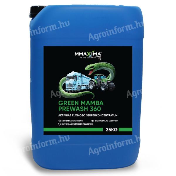 Mmaxima Green Mamba Prewash 360 habosító előmosó szuperkoncentrátum 25 kg