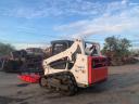 Bobcat T590 minirakodó+ÚJ erdészeti mulcsozó