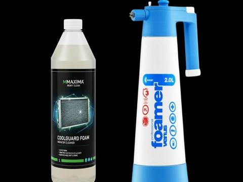 CoolGuard Foam hűtő tisztitó folyadék kézi habosító tartállyal csomag CoolGuard Foam hűtő tisztitó folyadék kézi habosító tartállyal csomag