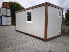 Kulcsrakész,  szigetelt irodakonténer WC-vel,  kézmosóval,  fűtéssel és extra aljzatszigeteléssel