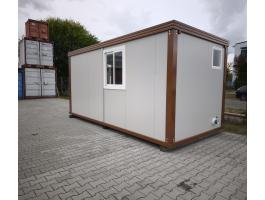 Kulcsrakész,  szigetelt irodakonténer WC-vel,  kézmosóval,  fűtéssel és extra aljzatszigeteléssel