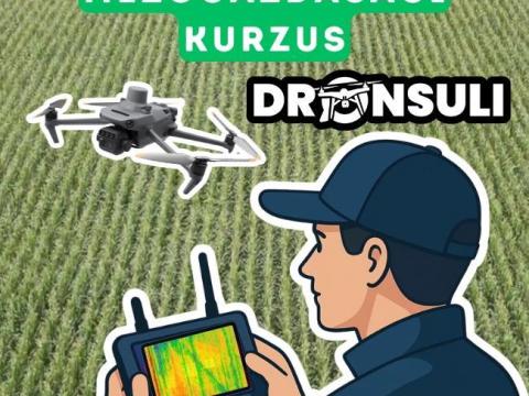 Precíziós mezőgazdasági drónpilóta képzés - kitelepüléssel, gazdaságok számára is Precíziós mezőgazdasági drónpilóta képzés - kitelepüléssel, gazdaságok számára is