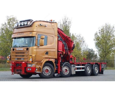 Scania R164-580 V8 8x2 / 2003 / Lízing 20%-tól Scania R164-580 V8 8x2 / 2003 / Lízing 20%-tól