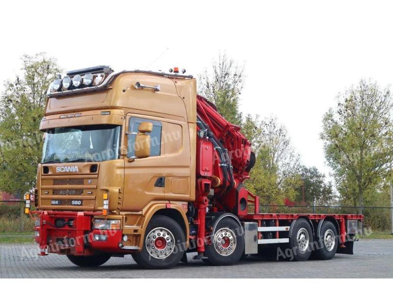 Scania R164-580 V8 8x2 / 2003 / Lízing 20%-tól