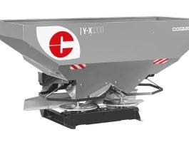 Új COSMO (olasz) Y/Y-X függesztett műtrágyaszóró 1200/1800 liter – ajándék kardántengellyel