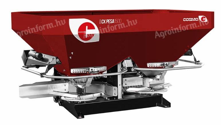 Új COSMO (olasz) CX-PESA függesztett elektrohidraulikus vezérlésű műtrágyaszóró 1500/2150/2400/2800/3200 liter