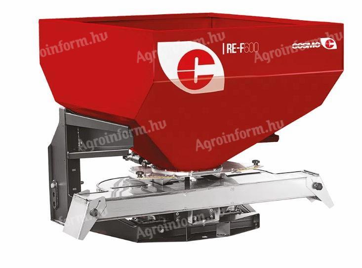 Új COSMO (olasz) RE-F/RE-FX/RE-A/REX-A függesztett gyümölcssor szóró műtrágyaszóró 600/1000/1250 liter – ajándék kardánnal