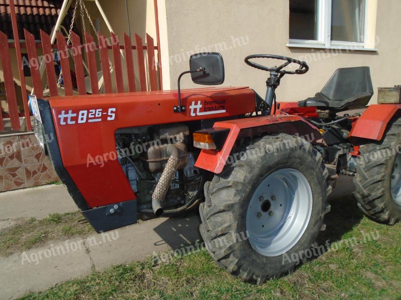 Tomo Vinković AGT 826 kistraktor, jó állapotban, 4 év műszakival, gyári festéssel, szervóval eladó