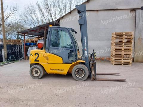 Jungheinrich TFG 550-es targonca,  nagy teherbírású,  magas emelésű Jungheinrich TFG 550-es targonca,  nagy teherbírású,  magas emelésű