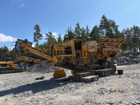 Metso LT100E mobil pofás kőtörő eladó
