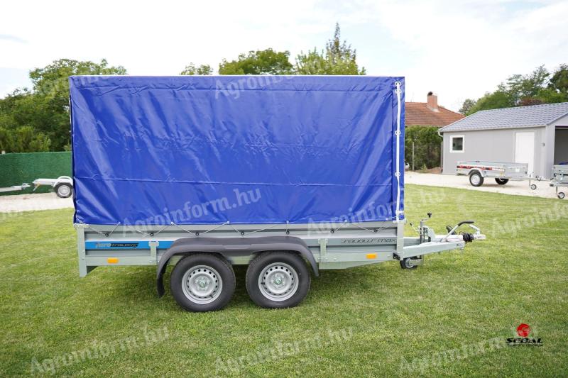 Új Faro Solidus Max 300 utánfutó ponyvával (180cm) és rendszámmal 1.934.000 Ft helyett csak 1.769.000 Ft