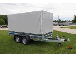 Új Faro Solidus Max 330 utánfutó ponyvával (180cm) és rendszámmal 2.059.000 Ft helyett csak 1.894.000 Ft