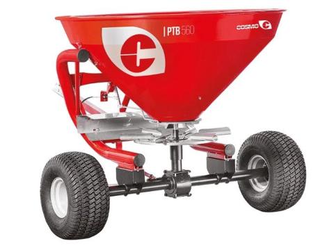 Új COSMO (olasz) PTB vontatott kerékhajtású műtrágyaszóró 500 l vonórúddal