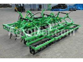 Kultivátor hengerrel, talajelőkészítő 4,6 m-es (hidraulikusan összecsukható) / Bomet U757-3-CULT-ROLL