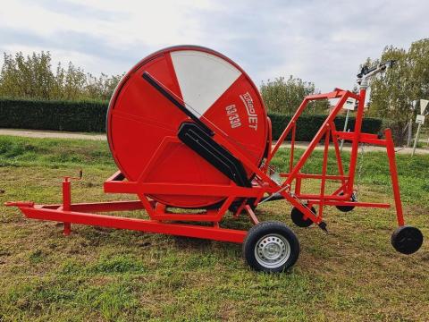 Új Turbojet öntöződob 63/300 és 63/330 forgózsámolyos kivitelben Új Turbojet öntöződob 63/300 és 63/330 forgózsámolyos kivitelben