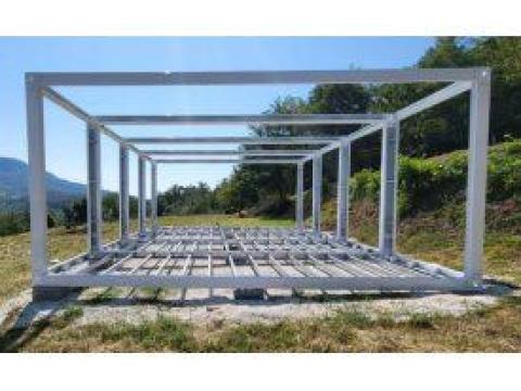 KONTÉNER VÁZ - LAKÓ KONTÉNER VÁZ 600X300CM KONTÉNER VÁZ - LAKÓ KONTÉNER VÁZ 600X300CM