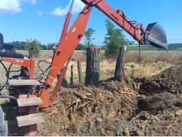 Árokásó adapter 3 pontra