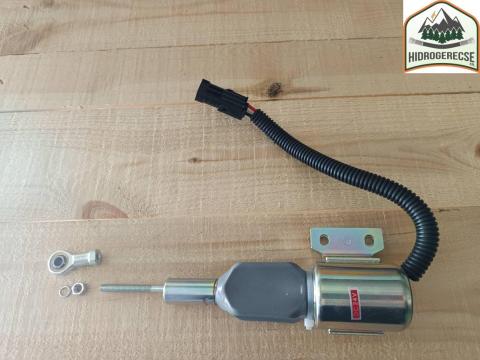 Cummins leállító mágnesszelep F055675 – erdészeti gép alkatrész