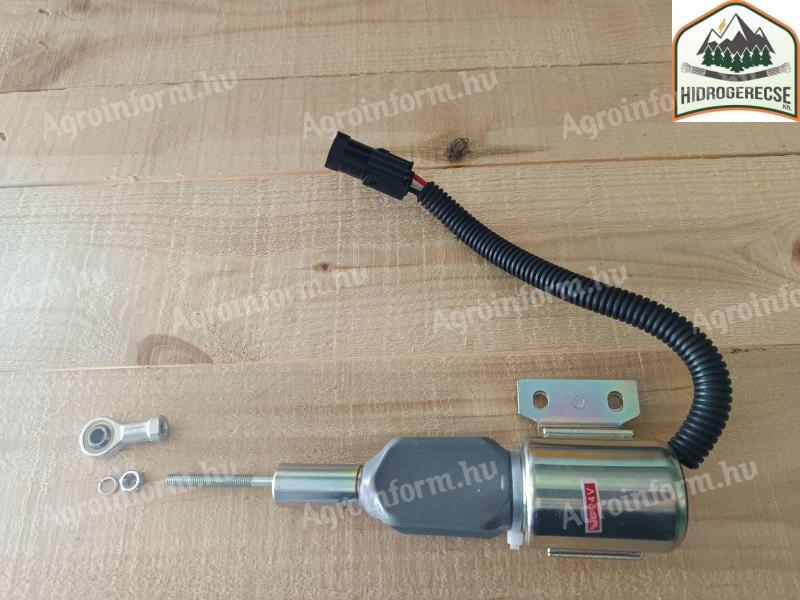 Cummins leállító mágnesszelep F055675 – erdészeti gép alkatrész