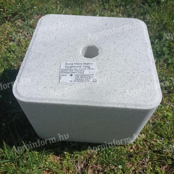 EXTRA ÁSVÁNYI NYOMELEMES NYALÓSÓ 8/10 KG - MAGYAR TERMÉK - KISZÁLLÍTVA