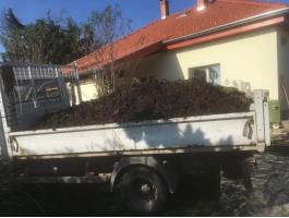 Érett trágya házhoz szállítással Pest megyei kertekbe