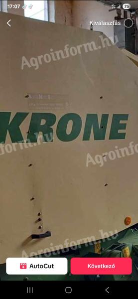 Krone 6 rotoros rendterítő