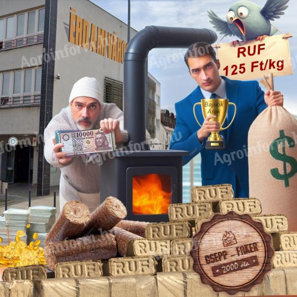 Olcsó tüzelő brikett Pest megyei kiszállítással