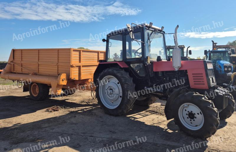 MTZ 820-as traktor érvényes műszakival eladó