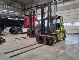 CLARK C50SD típusú homlokvillás targonca eladó - 5 000 kg teherbírás, 2013-as évjárat