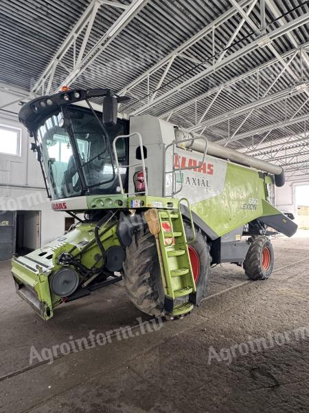CLAAS LEXION 660 I V600 Gabona I S600 szója I Conspeed 675 kukorica adapter