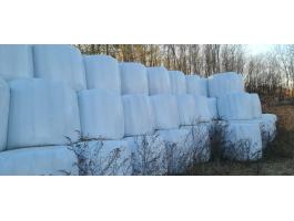 Csomagolt fű szenázs 130-as bálák eladó