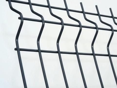 3D táblás kerítés – Antracit színű panelek, többféle csomagban Pest megyében