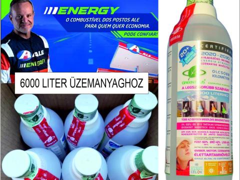 BARRICHELLO ENERGY ÁRADAT a Green Plus 6óanyag 6-os csomagja 100 000 Ft ENSZ kedvezményes,  FELELŐS TANKOLÁS, ,  hosszabb gázolaj eltarthatóság,  olcsóbb üzemeltetés,  megjavuló injektor,  DPF,  katal