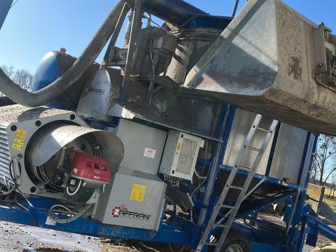 Zaffrani GZ 210 mobil szárító csere lehetőséggel