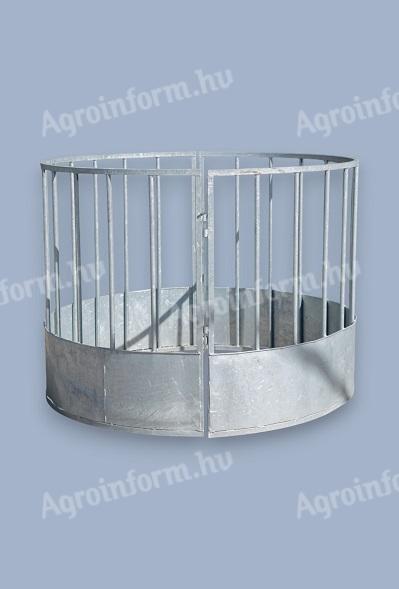 Juh hengerbála etető – gazdaságos szálastakarmány etetéshez