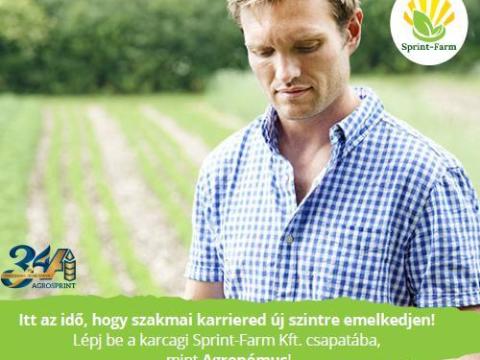 Agronómus szakembert keresünk – Sprint-Farm Kft.