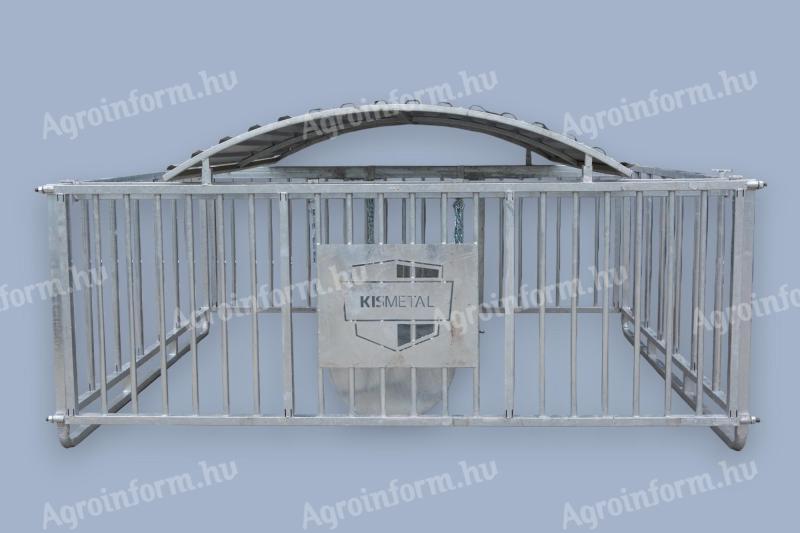 15 férőhelyes borjúóvoda tetővel